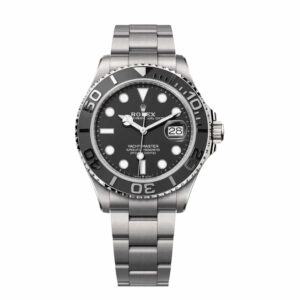 116695SATSblackdialblacksteel-1.jpg Rolex Yacht-Master 42 Replica