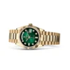 Rolex Day-Date 118238 Yellow Gold Green Dial Replica