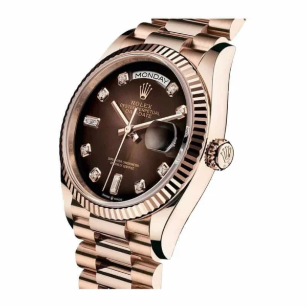 Rolex Day-Date 128235-0037 Brown Ombre Dial Replica