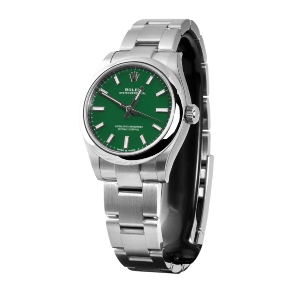 Rolex Oyster Perpetual 277200 Green Dial Replica