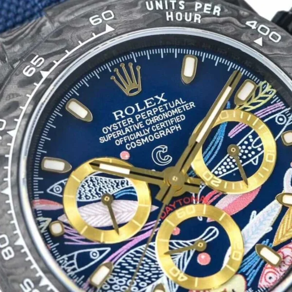 Rolex Daytona Cosmograph Color Fish Pattern Dial 2071401 Replica