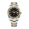 rolex-datejust-126333-yellow-gold-steel-automatic-black-dial-oyster-replica.jpg Rolex Datejust 126333 Replica