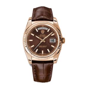 rolex-day-date-118139-1.jpg Rolex Day-Date 118135 V5 Brown Dial Replica