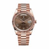 rolex-day-date-228235.jpg Rolex Day Date 228235 Rose Gold Chocolate Roman Dial Replica