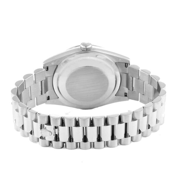 rolex-day-date-36-blue-dial-128239-oyster-replica-back.jpg Rolex Silver Replica