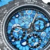 Rolex Daytona Cosmograph Blue Sun Flower Pattern Dial Replica