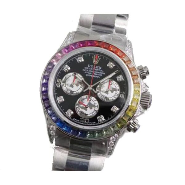 rolex-daytona-cosmograph-white-gold-diamond-set-custom-rainbow.jpg Rolex Black Diamond Replica