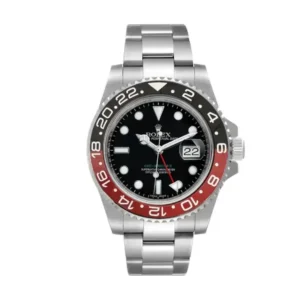 The Rolex GMT-Master II Red Black Dial Coke 16710 Replica